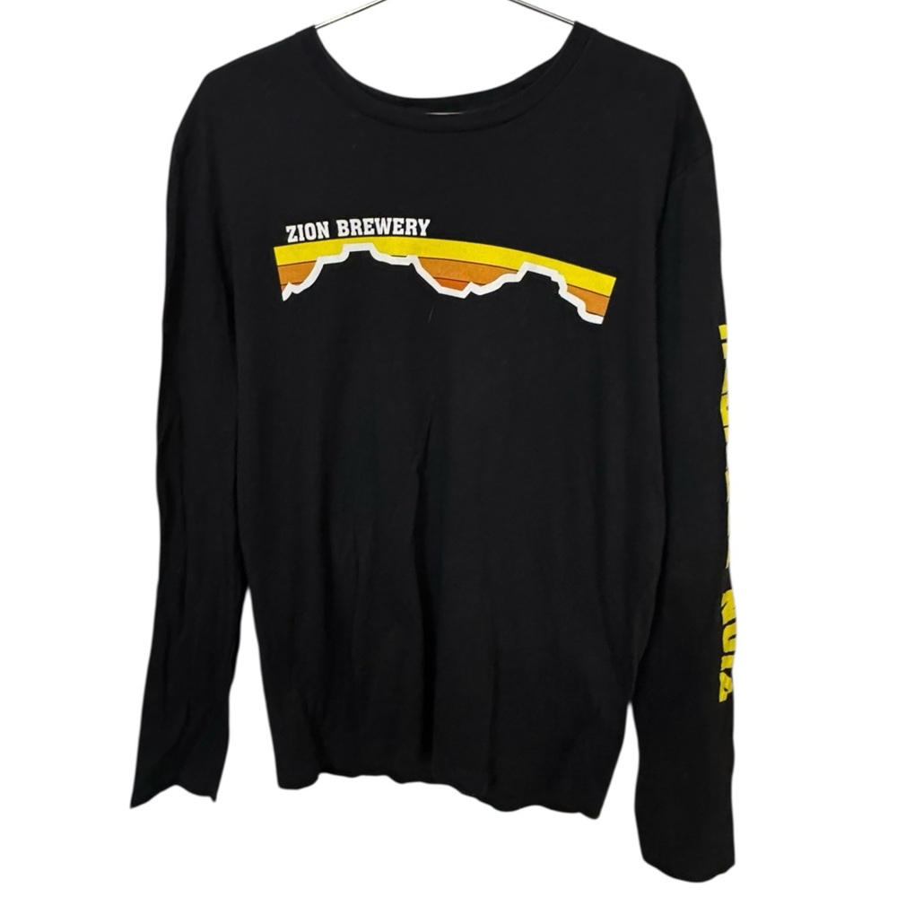 Next Level Apparel Black Long Sleeve Tee